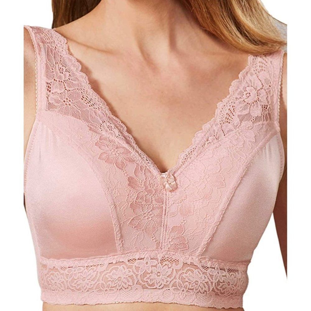Rhonda Shear Tan / Brown Pin-Up Bralette Size XL NWT
